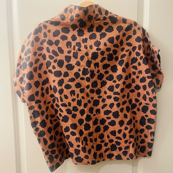 Brooke Wright Women’s Cheetah Kimono Black Label One Size Tunic - Picture 6 of 9